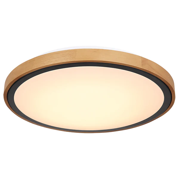 Deckenleuchte Bruno Typ A - Eisen / Acrylglas - 1-flammig - Durchmesser: 44 cm