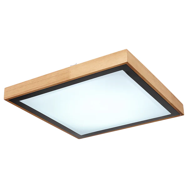 Deckenleuchte Bruno Typ B - Eisen / Acrylglas / Eiche - 1-flammig - Image 4