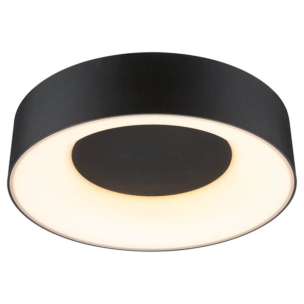 Deckenleuchte Casca - Aluminium / Kunststoff - Schwarz - Durchmesser: 30 cm - Image 6