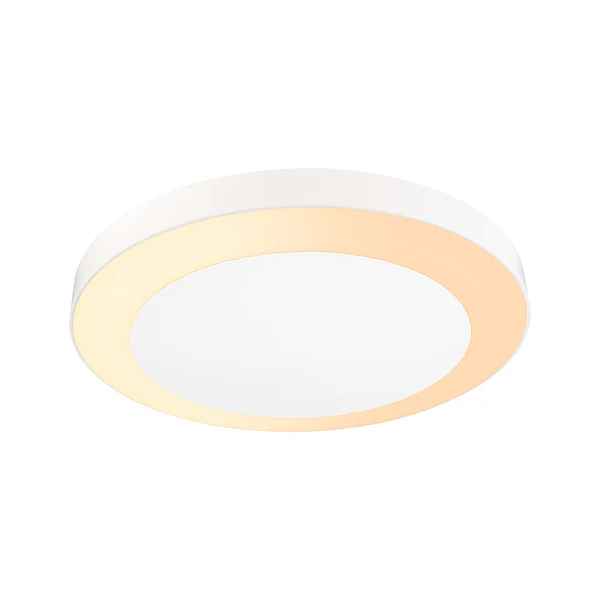 Deckenleuchte Circula - Polycarbonat - Weiß - 1-flammig - Weiß - Image 2