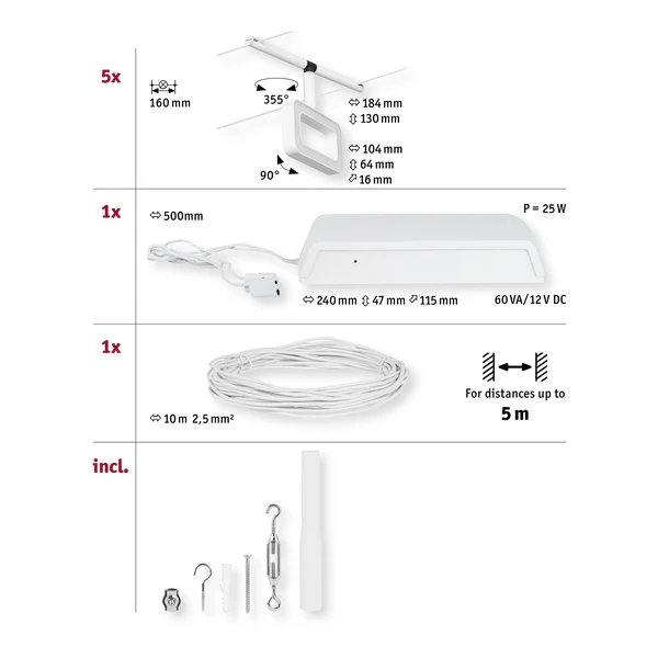 Deckenleuchte Corduo V - Aluminium - 1-flammig - Image 8