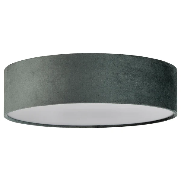 Deckenleuchte Drum - Stahl - Grau - Grau - Durchmesser: 38 cm - Image 4