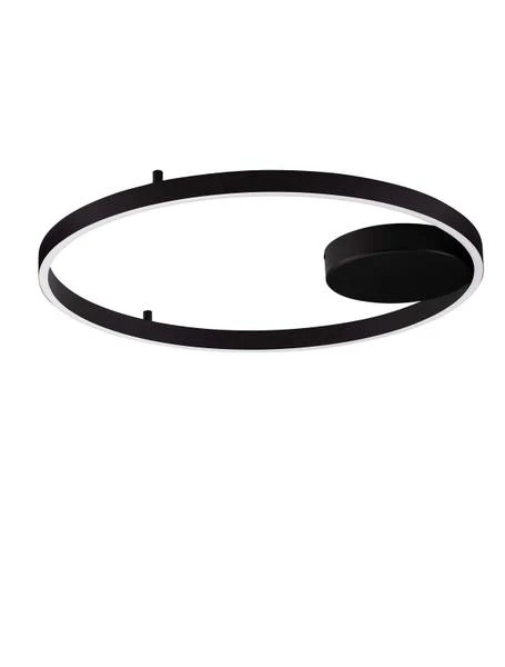 Deckenleuchte Hedra - Aluminium - Schwarz - Durchmesser: 60 cm - Image 3