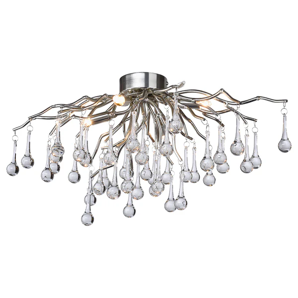 Deckenleuchte Icicle - Aluminium / Stahl - 4-flammig