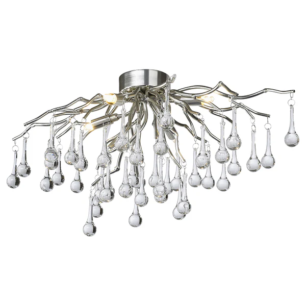 Deckenleuchte Icicle - Aluminium / Stahl - 4-flammig - Image 8