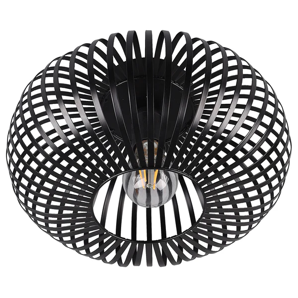Deckenleuchte Johann - Eisen - 1-flammig - Durchmesser: 30 cm - Image 4