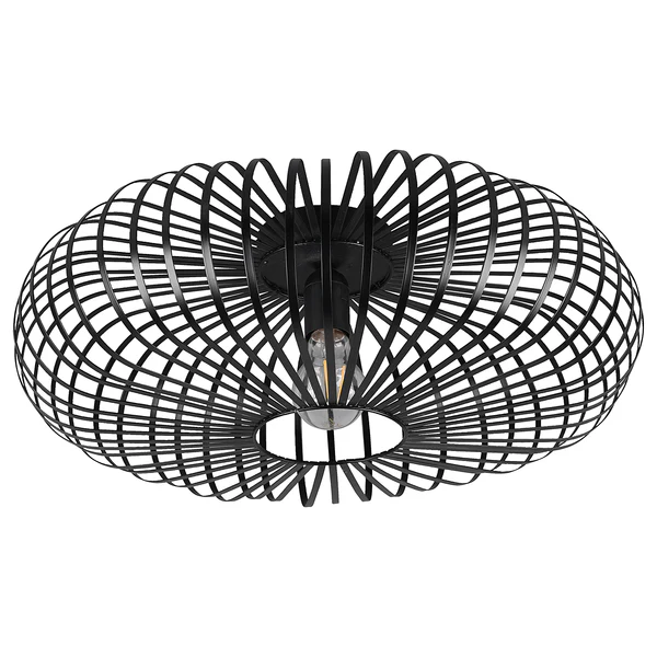 Deckenleuchte Johann - Eisen - 1-flammig - Durchmesser: 50 cm - Image 3