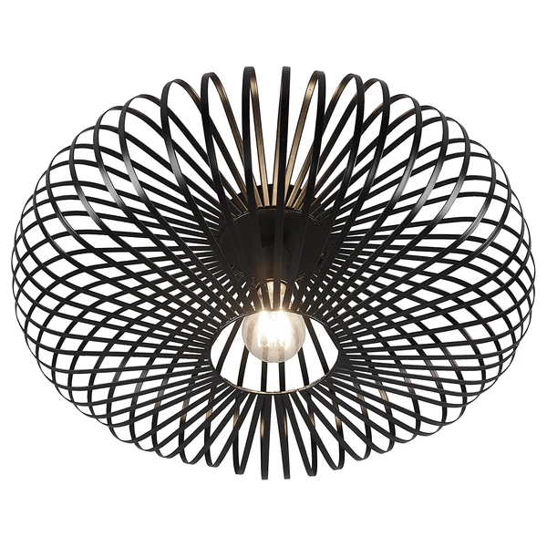 Deckenleuchte Johann - Eisen - 1-flammig - Durchmesser: 50 cm - Image 5