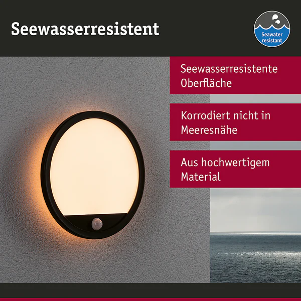 Deckenleuchte Lamina Rund - Polycarbonat - Schwarz - 1-flammig - Schwarz - Image 9