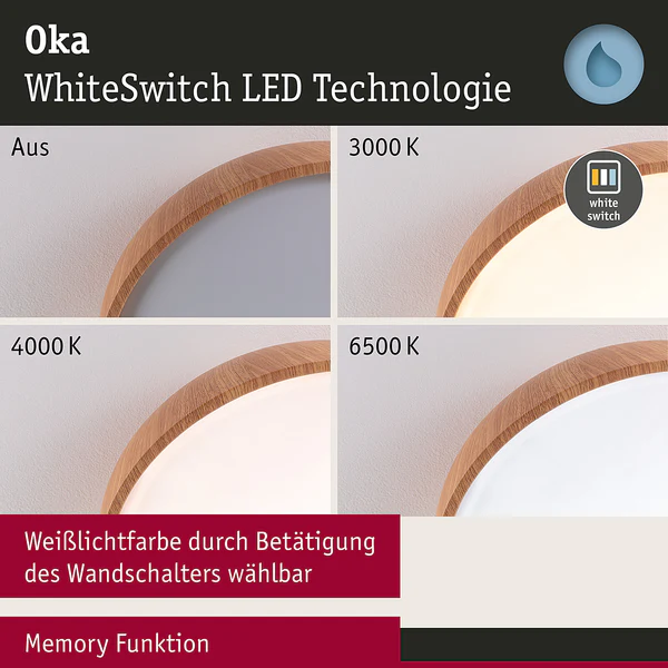 Deckenleuchte Oka - Acrylglas - 1-flammig - Hellbraun - Image 13