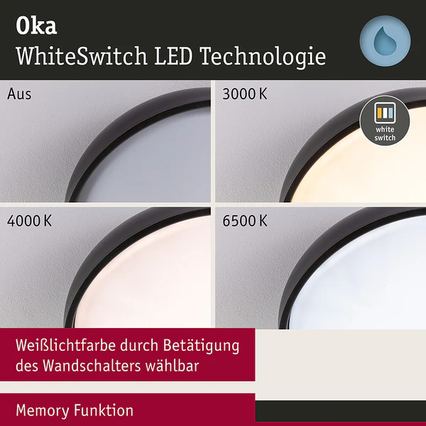 Deckenleuchte Oka - Acrylglas - 1-flammig - Schwarz - Image 12