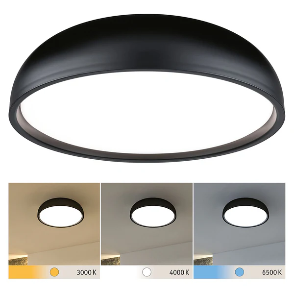 Deckenleuchte Oka - Acrylglas - 1-flammig - Schwarz - Image 8