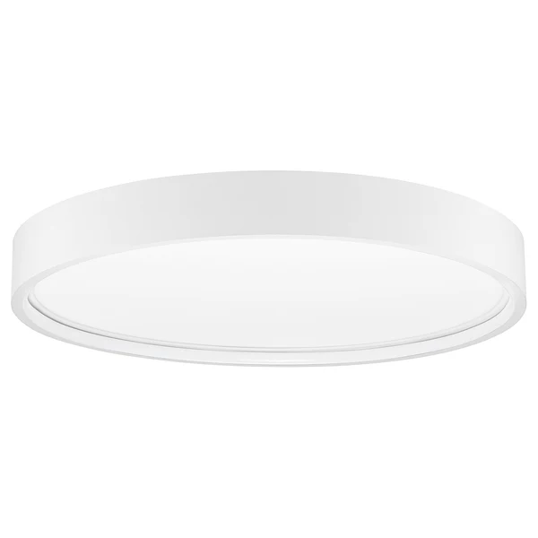 Deckenleuchte Olaf - Aluminium - 1-flammig - Weiß