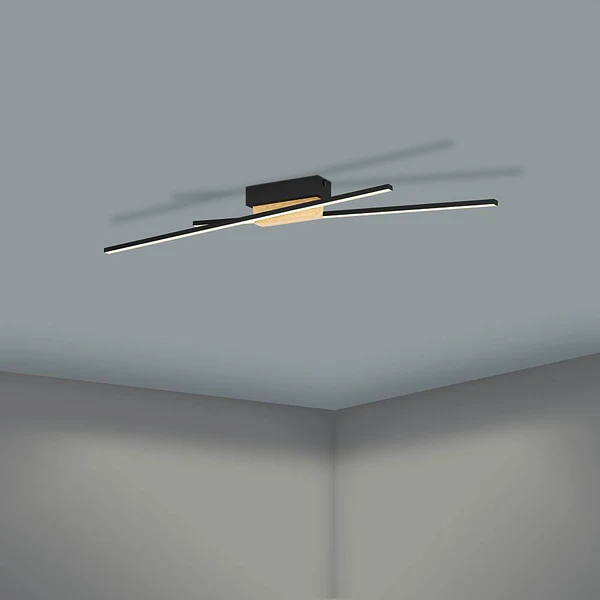 Deckenleuchte Panagria - Stahl / Polycarbonat - 2-flammig - Image 4