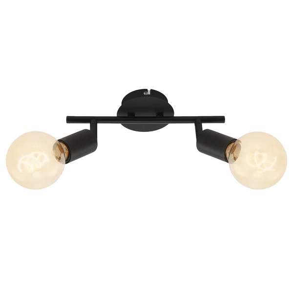 Deckenleuchte Pearl I - Eisen - 2-flammig