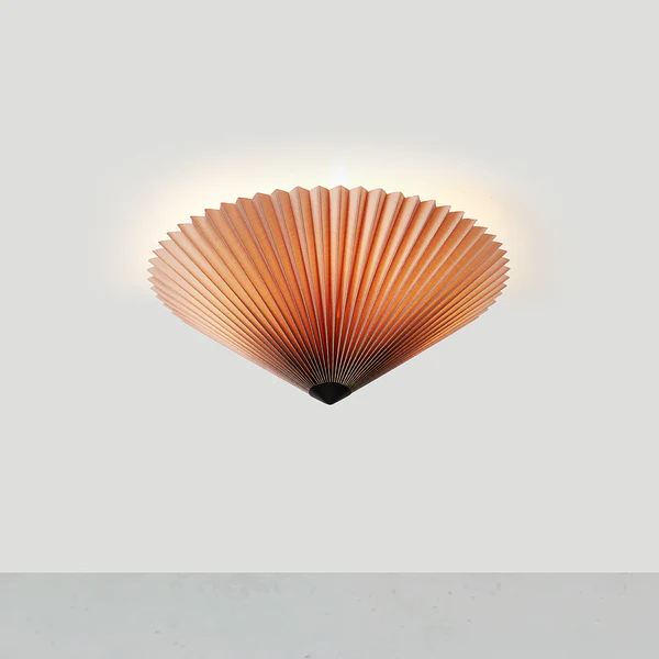 Deckenleuchte Plisado - PVC - 3-flammig - Grau - Durchmesser: 48 cm - Image 2