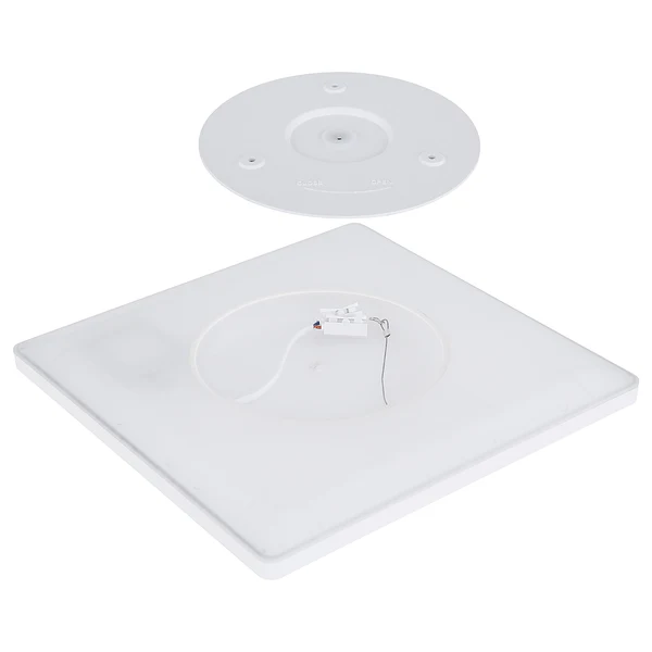 Deckenleuchte Sapana Typ B - Fiberglas - 1-flammig - Weiß - Image 9