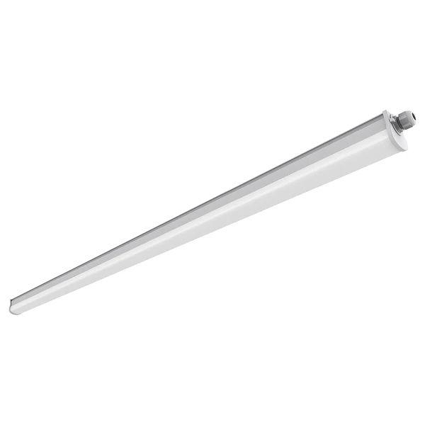 Deckenleuchte Westport Single - Kunststoff - Grau - 1-flammig - Breite: 116 cm