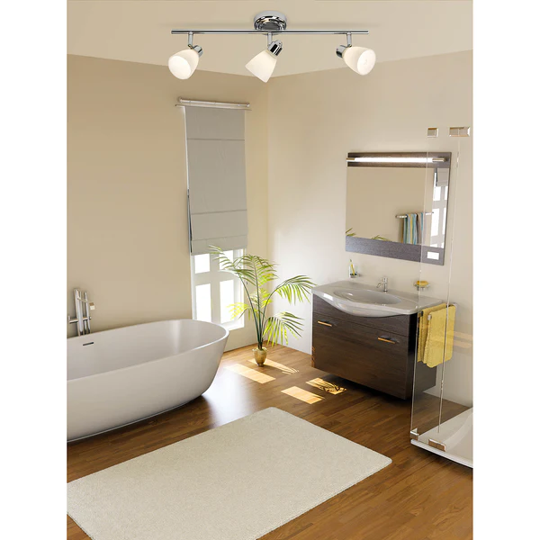 Deckenstrahler Kensington I - Glas / Eisen - 3-flammig - Image 2
