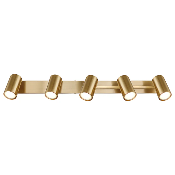 Deckenstrahler Robby - Eisen - Gold - Flammenanzahl: 5 - Image 7
