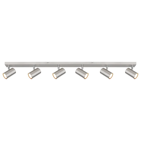 Deckenstrahler Robby - Eisen - Silber - Flammenanzahl: 6 - Image 4