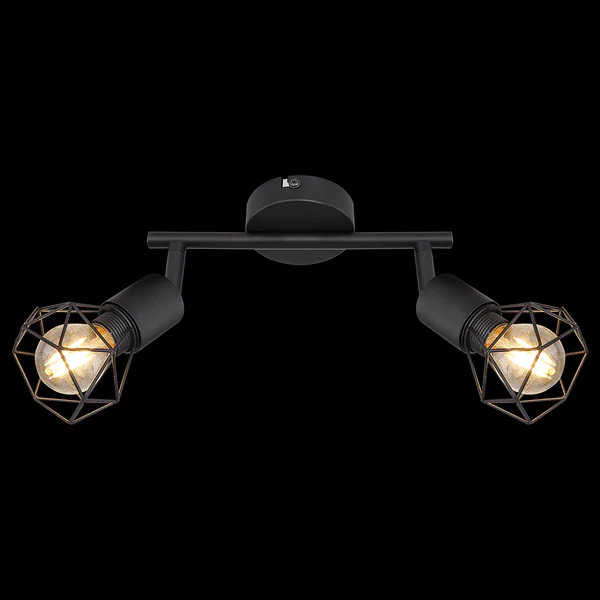 Deckenstrahler Xara I - Eisen - 2-flammig - Flammenanzahl: 2 - Image 8