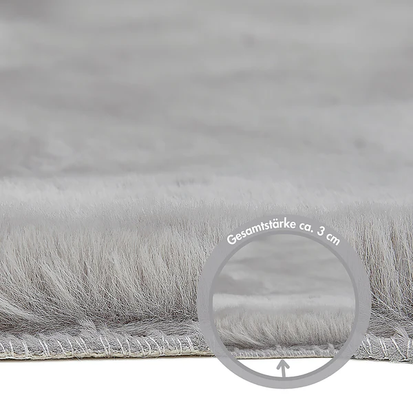 Dekofell Coste 2er-Set - Polyester - Grau - Image 8
