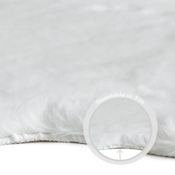 Dekofell Coste 2er-Set - Polyester - Weiß - Image 9