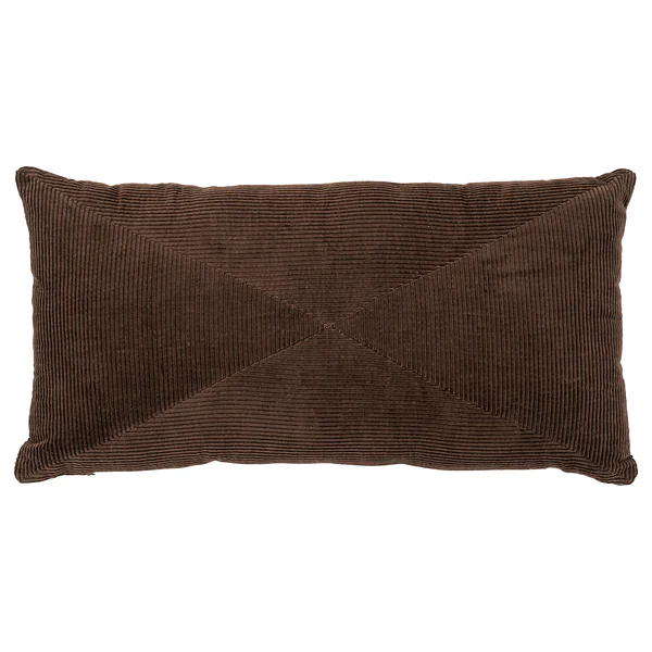 Dekokissen Griffith - Baumwollstoff - Braun