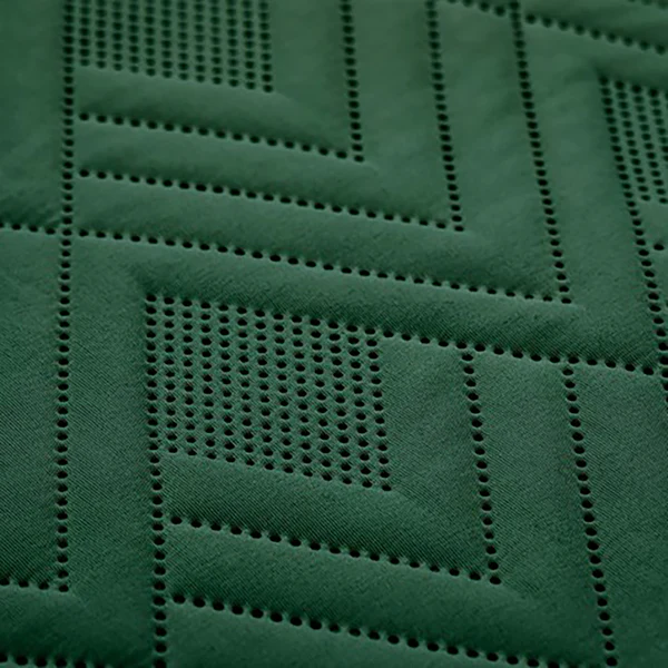 Dekokissen Helia - Polyester - Dunkelgrün - 50 x 70 cm - Image 4