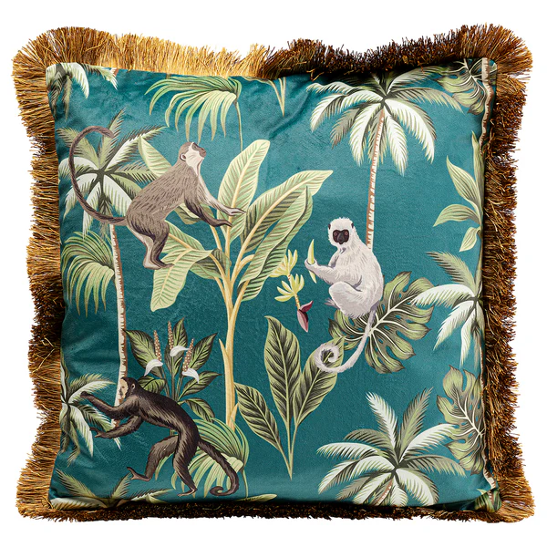 Dekokissen Jungle Fever - Polyester - Mehrfarbig