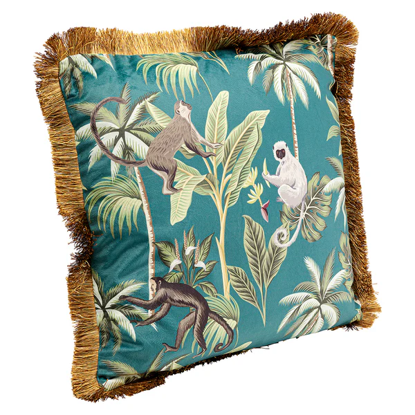 Dekokissen Jungle Fever - Polyester - Mehrfarbig - Image 9
