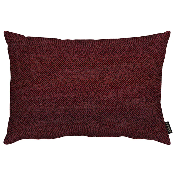 Dekokissen Tony - Polyester - Bordeaux - 60 x 40 cm - Bordeaux - 40 x 60 cm