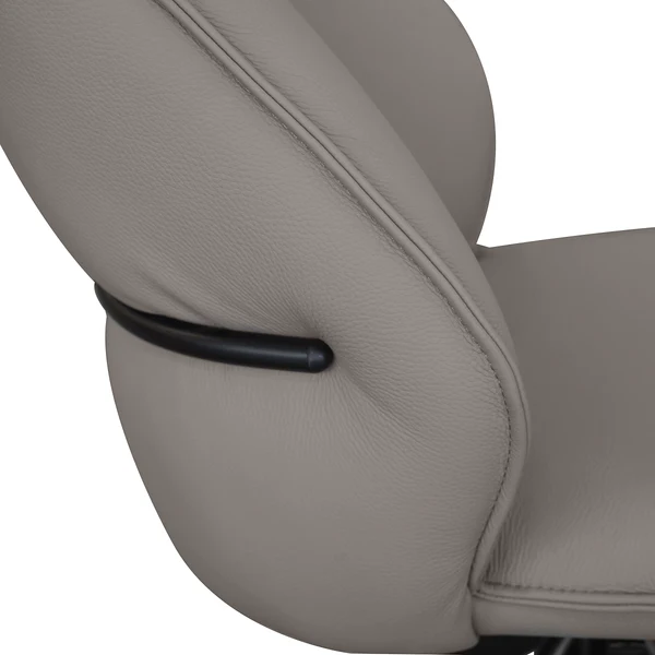 Drehbarer Polsterstuhl LINNI 2er-Set - Taupe - Image 8