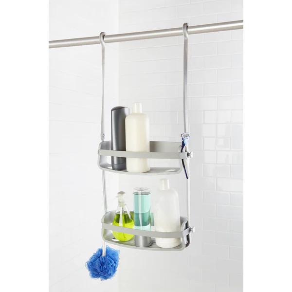 Duschcaddy Flex - Thermoplastischer Kunststoff / Silikon - Grau - Image 4