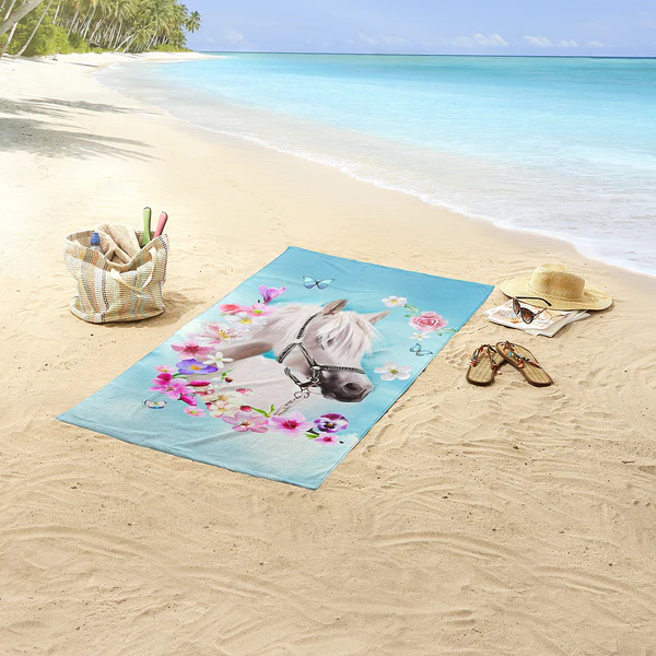 Duschtuch My Beauty - Polyvelours - 75 x 150 cm - Image 2