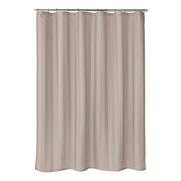 Duschvorhang Stripia - Polyester - Ecru