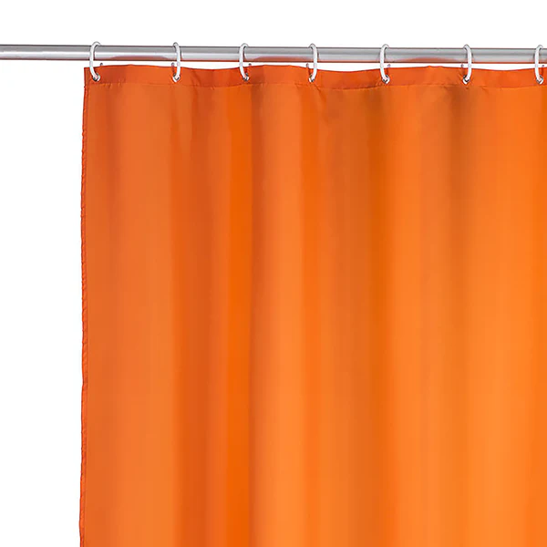 Duschvorhang Uni - Kunstfaser - Orange - Image 3