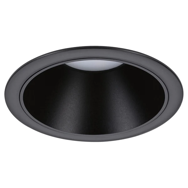 Einbauleuchte Cole Coin - Aluminium / Kunststoff - Schwarz - 3er Set - Image 5