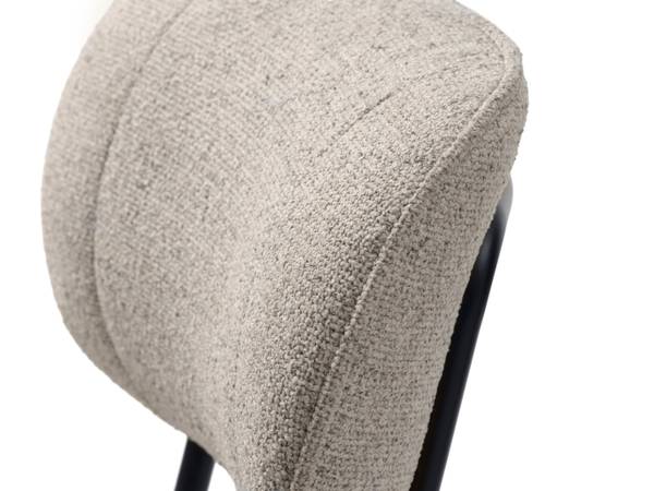 Esszimmerstuhl Ootann 2er Set - Polyester / Stahl - Creme - Image 9