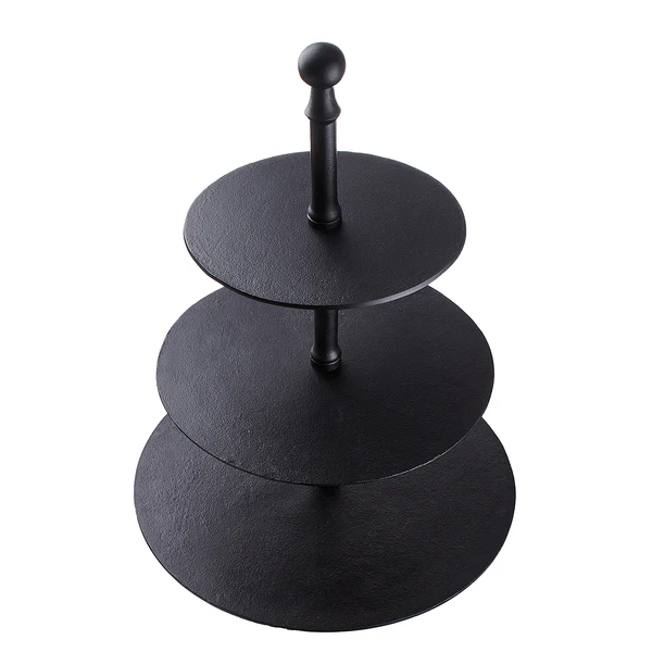 Etagere SHOWTIME 3-stufig - Metall - Schwarz - Image 3