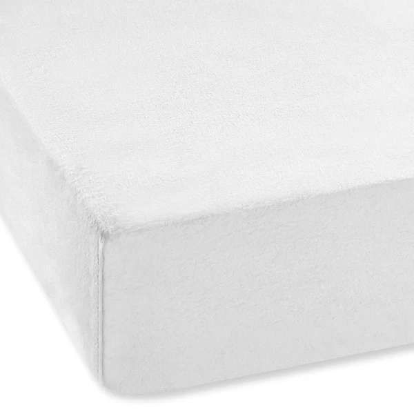 Feinbiber Spannbettlaken Refibra - Baumwolle / Lyocell - Weiß - 160 x 200 cm - Image 3