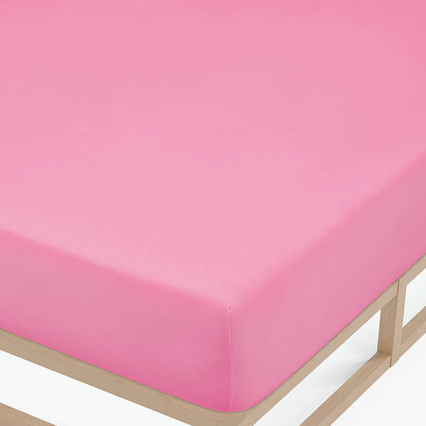 Feinjersey Spannbettuch 0077144 - Baumwolle Jersey - Pink - 90-100 x 200 cm - Image 3