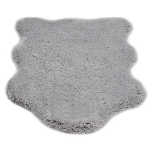 Fellteppich Cingoli - Polyester - Grau - Image 3