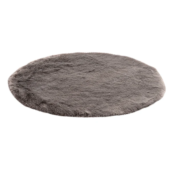 Fellteppich My Samba 495 - Polyacryl / Polyester - 80 x 80 cm - Taupe - Taupe - 80 x 80 cm - Image 3