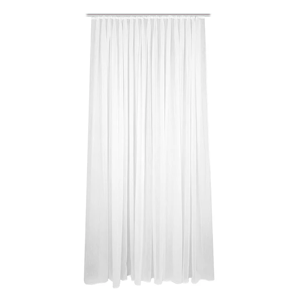 Fertiggardine Flamio - Polyester - Weiß - 450 x 245 cm