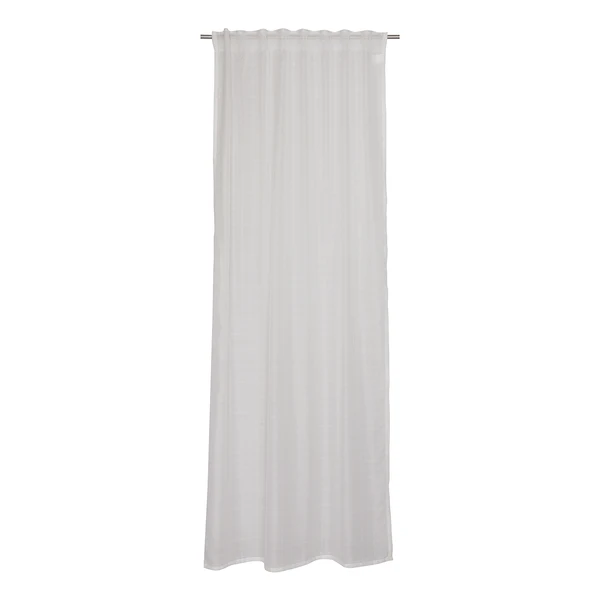 Fertiggardine Jil - Polyester - Wollweiß