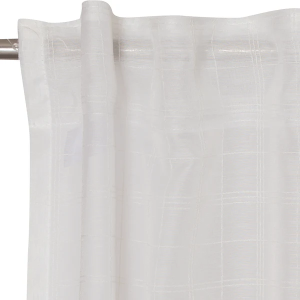 Fertiggardine Jil - Polyester - Wollweiß - Image 3