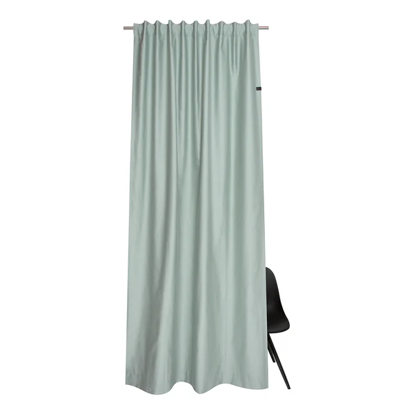 Fertiggardine Soft - Baumwolle / Polyester - Grün - 130 x 250 cm - Image 2