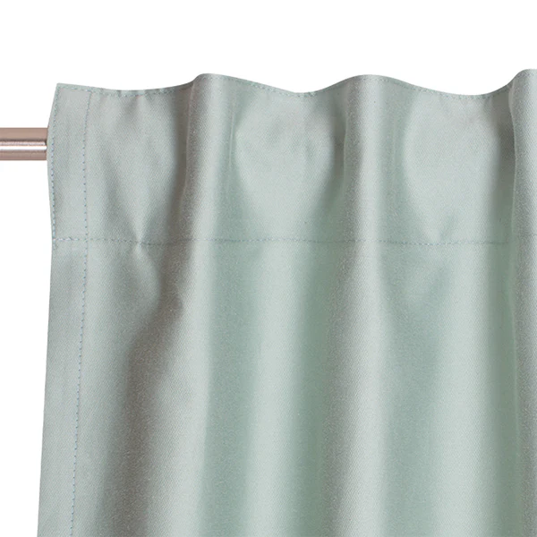 Fertiggardine Soft - Baumwolle / Polyester - Grün - 130 x 250 cm - Image 3